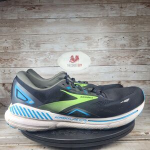Brooks Adrenaline GTS 23 Men's Size 13 Black White Athletic Running Shoes